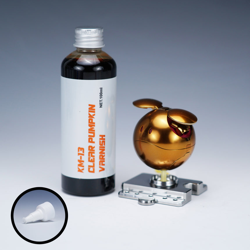 KM-13 Kaizo Clear Pumpkin Varnish