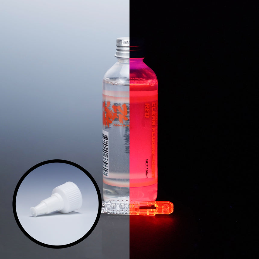CF-01 Kaizo Clear Fluorescent Red-0