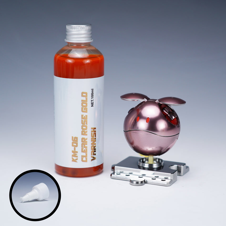 KM-06 Kaizo Clear Rose Gold Varnish-0