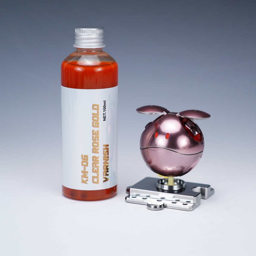KM-06 Kaizo Clear Rose Gold Varnish