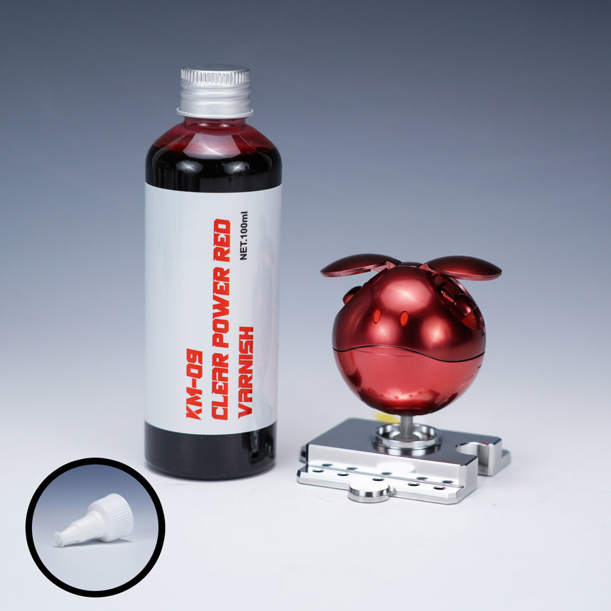 KM-09 Kaizo Clear Power Red Varnish-0