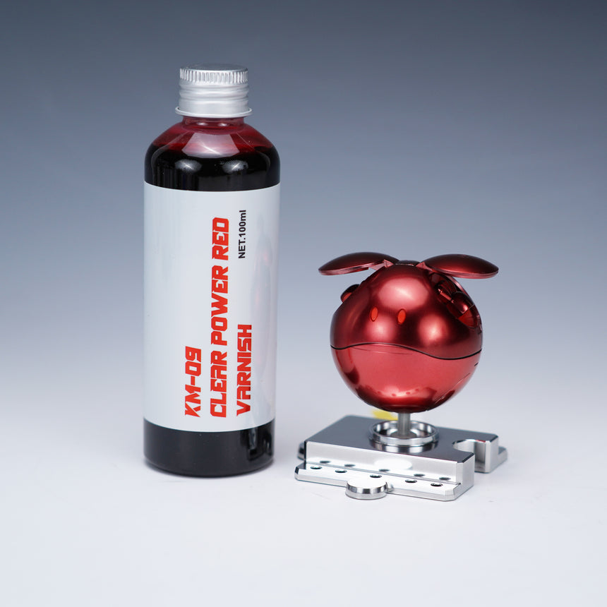 KM-09 Kaizo Clear Power Red Varnish