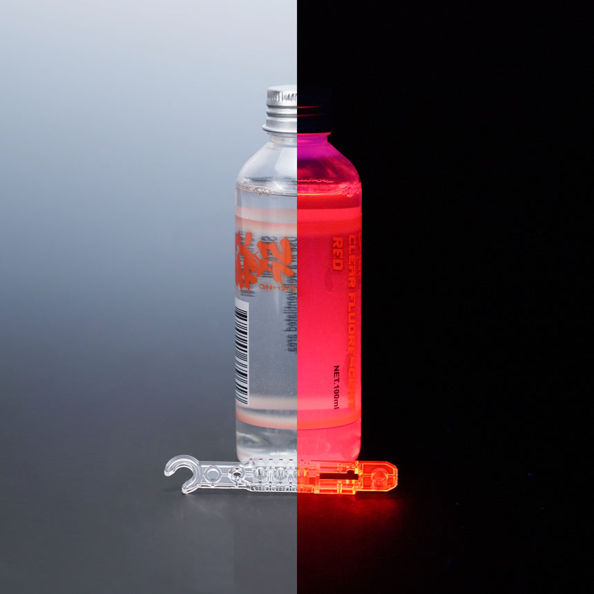 CF-01 Kaizo Clear Fluorescent Red