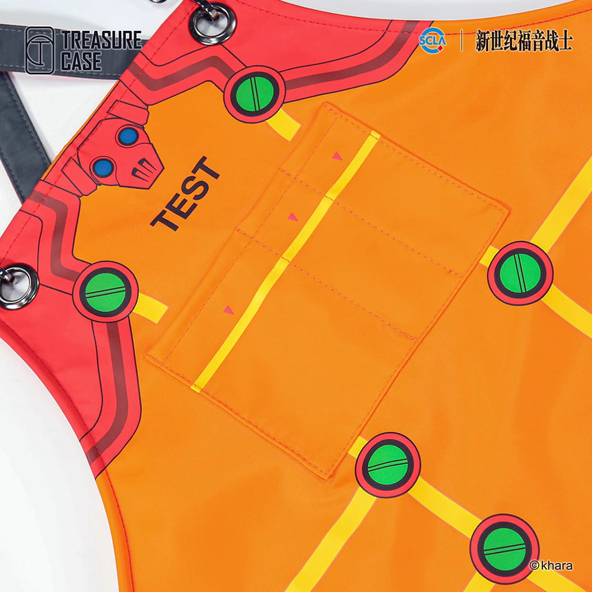 Treasure Case Evangelion Asuka Work Apron(One size)-1
