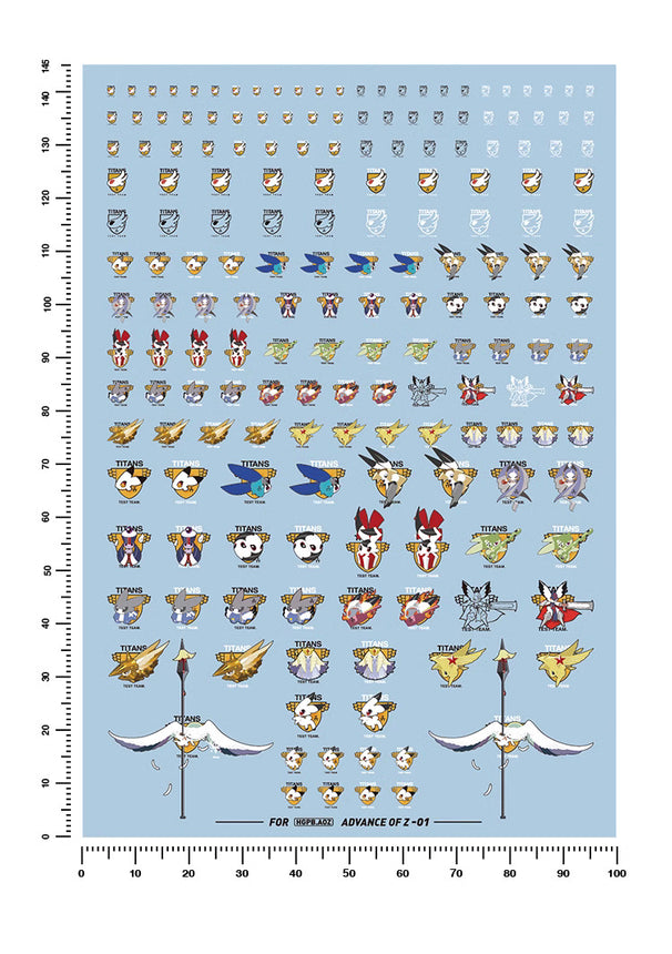 Artisan's Club HG Advance of Z 01 Water Decal-1