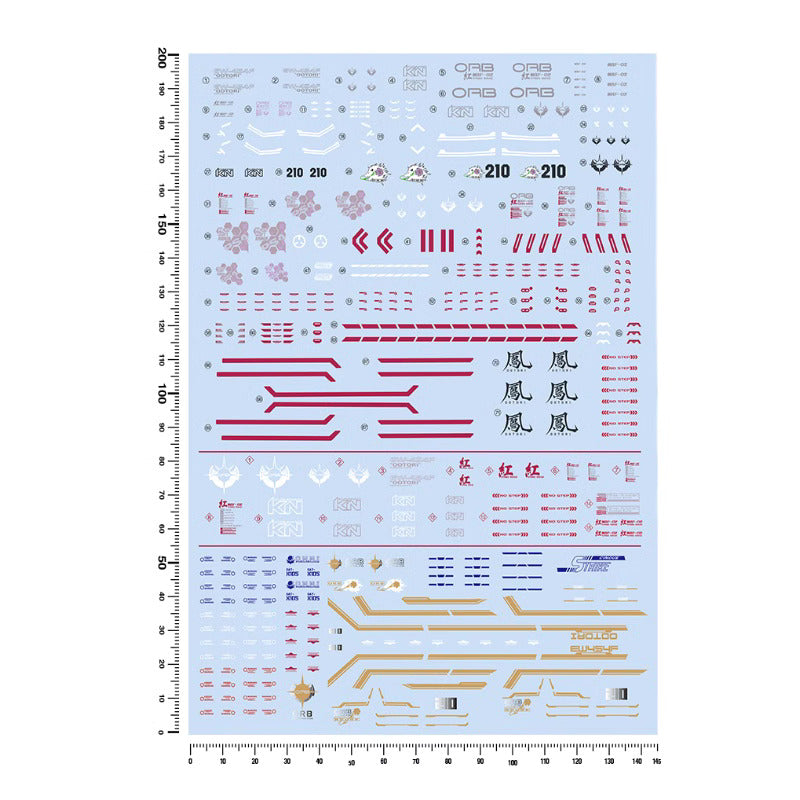 Artisan's Club MG Strike Rouge+Ootori Water Decal-1