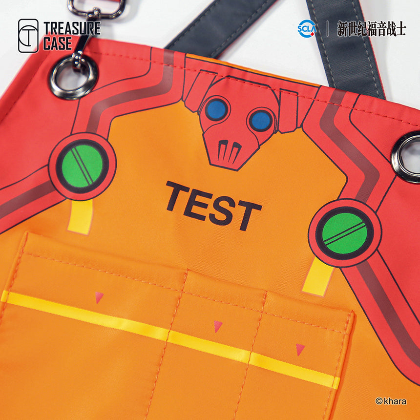Treasure Case Evangelion Asuka Work Apron(One size)-4
