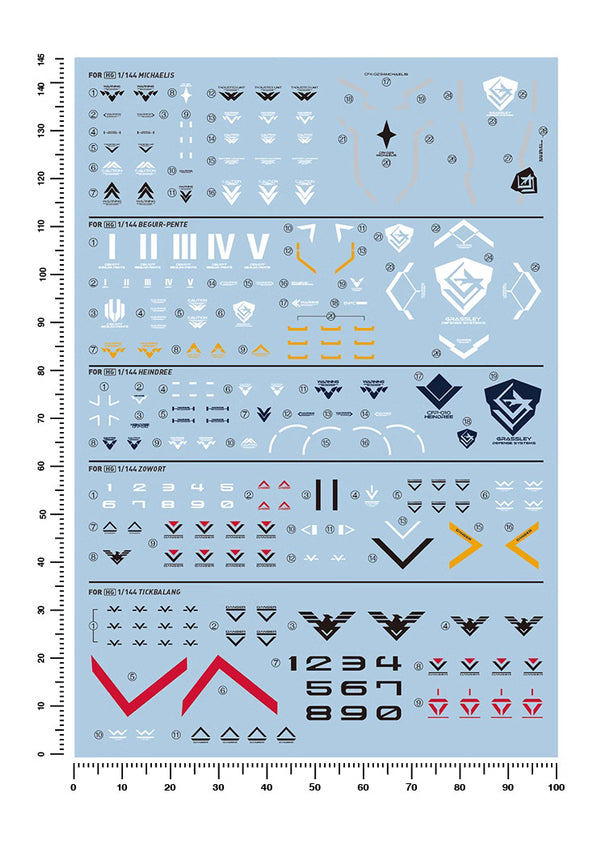 Artisan's Club HG Michaelis/Beguir/Heindree/Zowort Water Decal-1