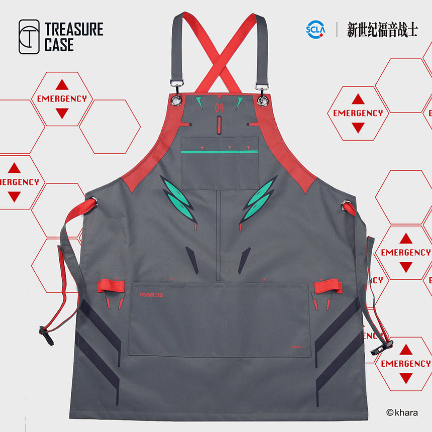 Treasure Case Evangelion Rei EVA 09 Work Apron(One size)-0