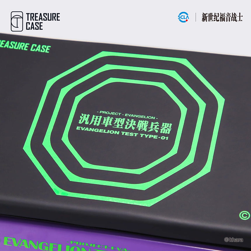 Treasure Case Evangelion EVA-01 Metal Tool Cart-2