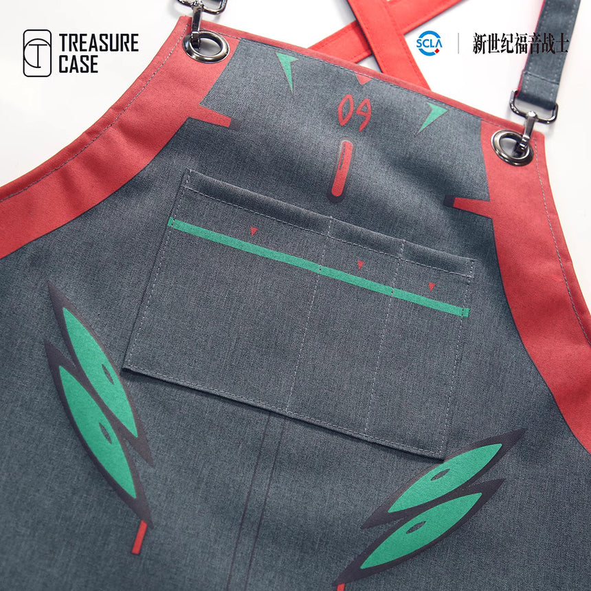 Treasure Case Evangelion Rei EVA 09 Work Apron(One size)-3