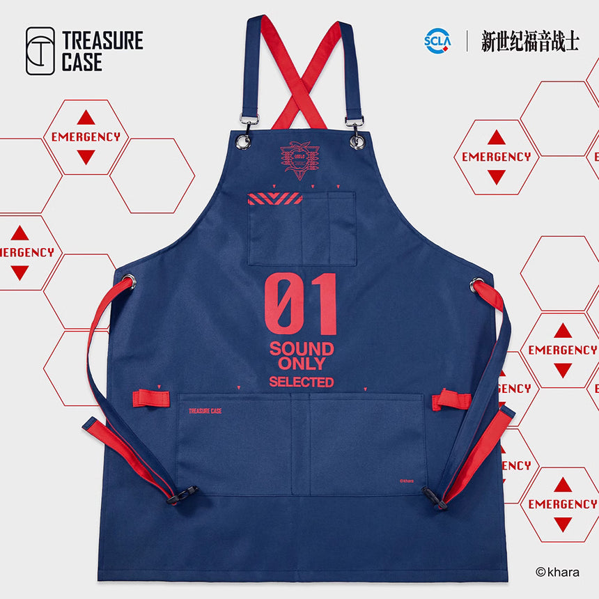 Treasure Case Evangelion Seele Work Apron(One size)-0