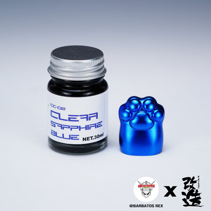 CC-02 Kaizo Color Clear Sapphire Blue「Kaizo® X BARBATOS REX」