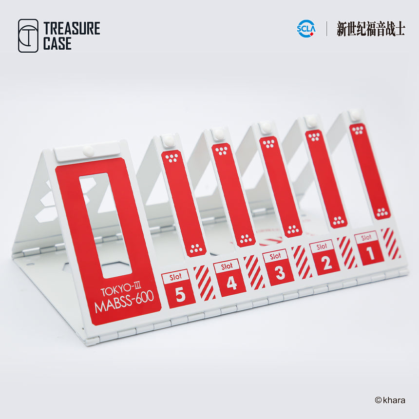 Treasure Case Evangelion NERV Plates Stand-2