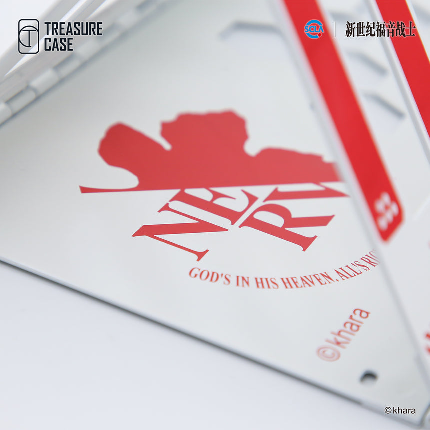 Treasure Case Evangelion NERV Plates Stand-5