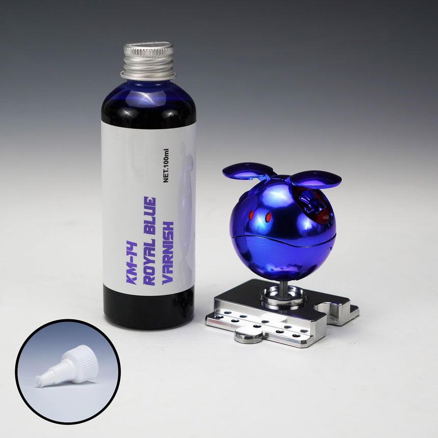 KM-14 Kaizo Clear Royal Blue Varnish-0