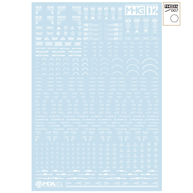 Caution Decal MHG.02-6