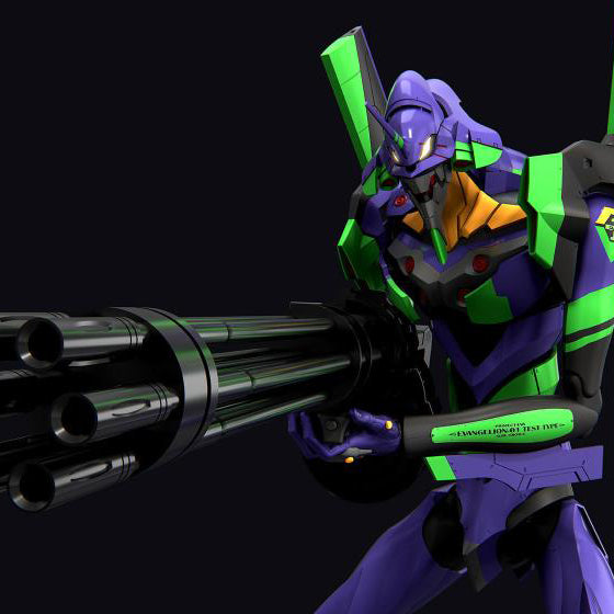 Rebuild of Evangelion EVA Unit-01 with Unit Base Bundle-6