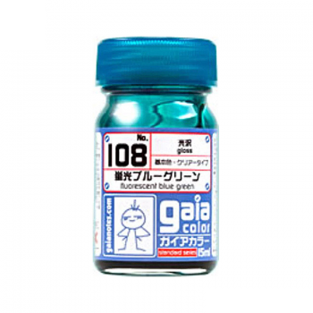 GaiaNotes 108 Fluorescent Blue Green-0