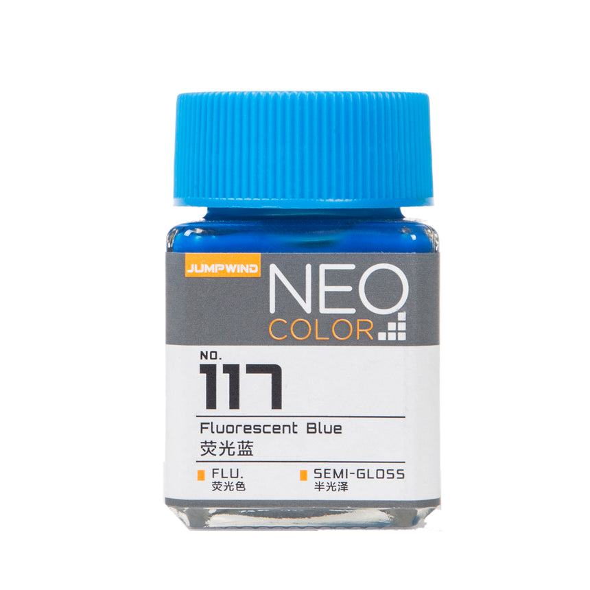 117 Semi-Gloss Fluorescent Blue-0