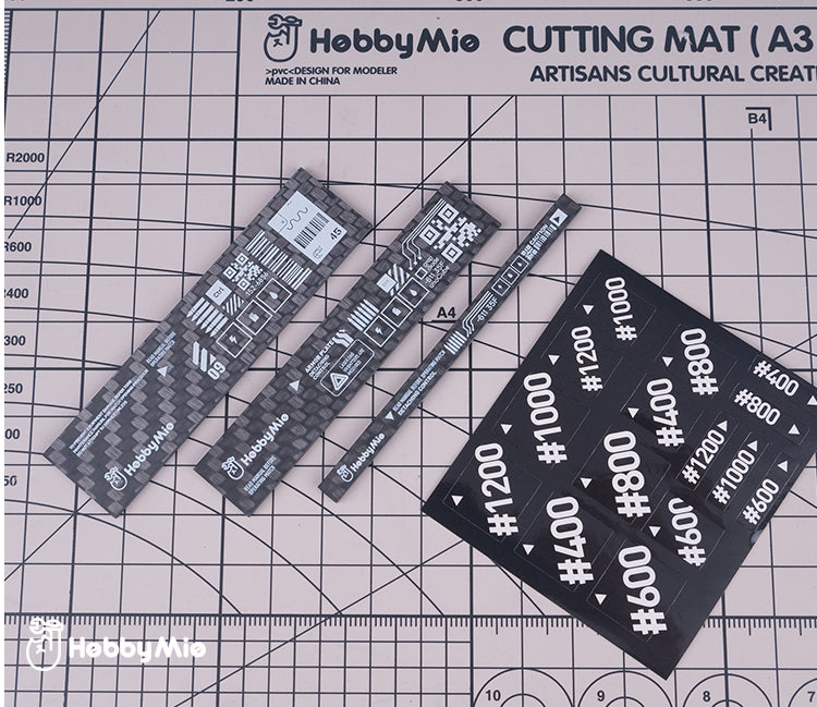 Hardcore Type Carbon Fiber Sanding Block Set (3pcs)-4