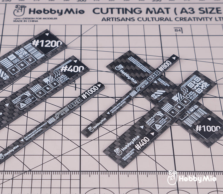 Hardcore Type Carbon Fiber Sanding Block Set (3pcs)-5