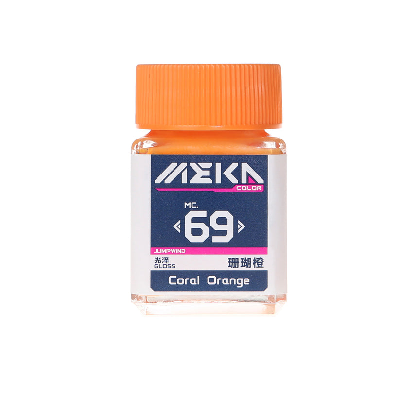 MC69 Gloss Coral Orange-0