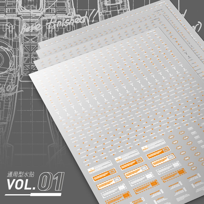 Artisan's Club Caution Decal Vol.1-0