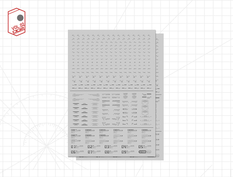 Artisan's Club Caution Decal Vol.2-2