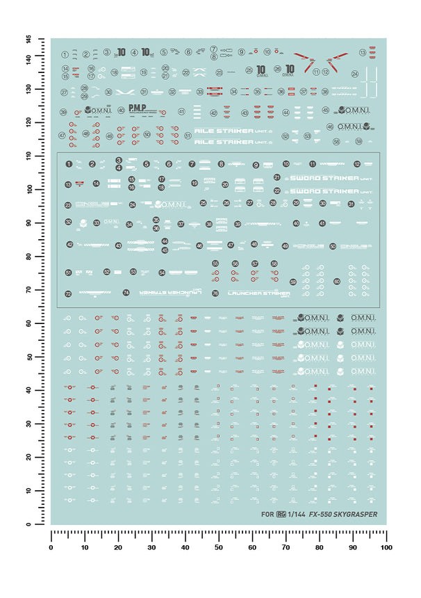 Artisan's Club RG 06 Skygrasper Launcher/Sword pack Water Decal-1