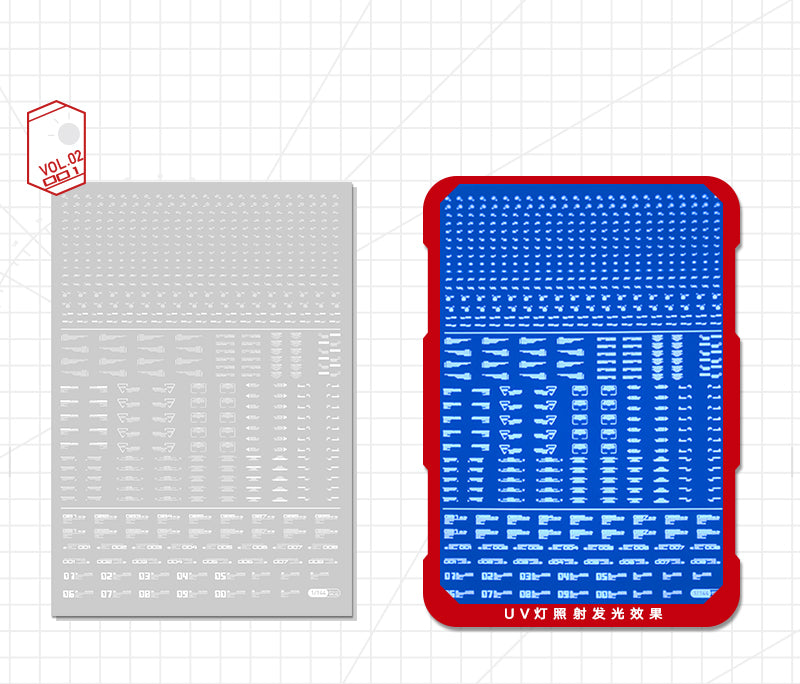 Artisan's Club Caution Decal Vol.2-1