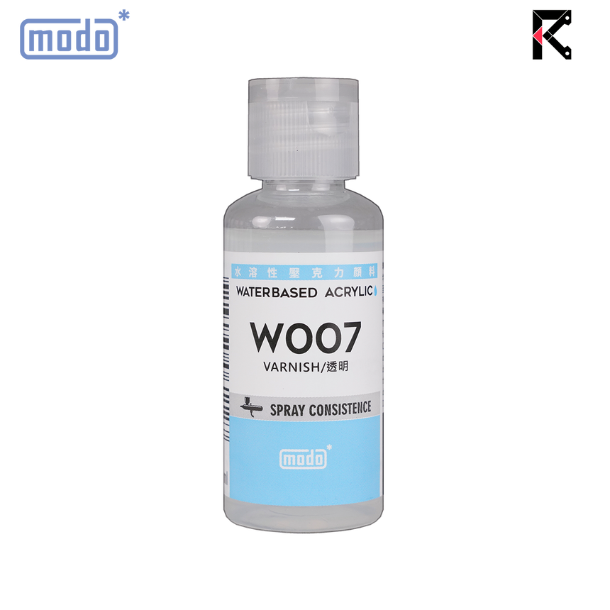 W-007 (Chrome Shield) Water based Acrylic Varnish (Pre-thinned)