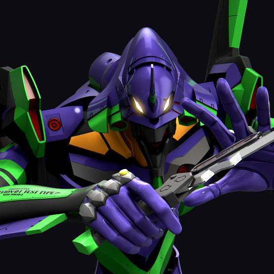 Rebuild of Evangelion EVA Unit-01 with Unit Base Bundle-10