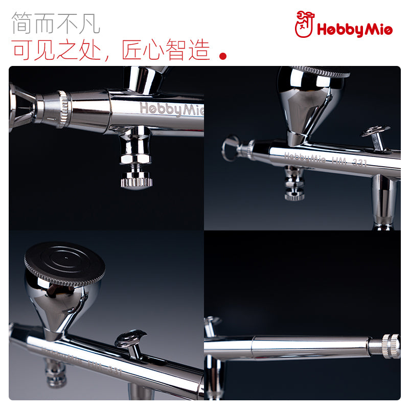 HM-331 Double Action Airbrush-4